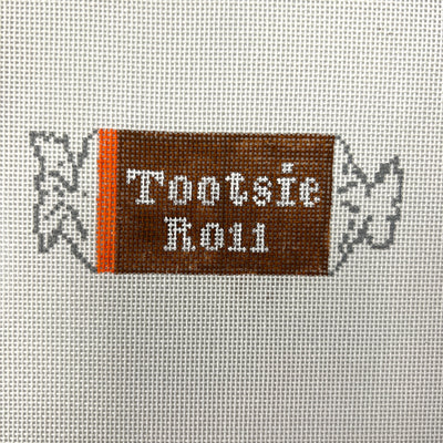 Tootsie Roll Needlepoint Canvas