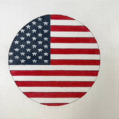 American Flag Needlepoint Canvas