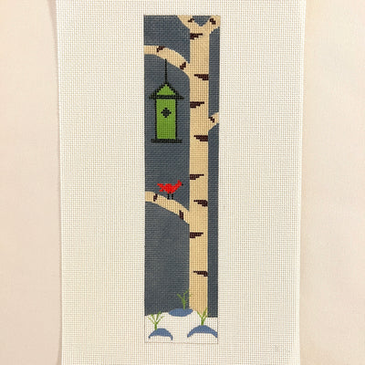 Woodpecker Bookmark Needlepoint Canvas