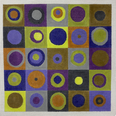 25 Dots Needlepoint Canvas