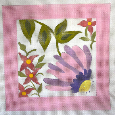 Coneflower Needlepoint Canvas