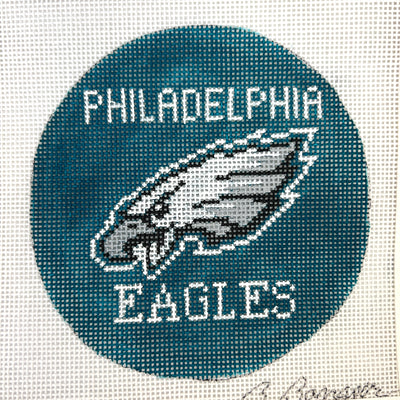 Philadelphia Eagles Ornament Needlepoint Canvas