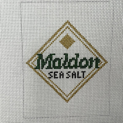 Maldon Sea Salt Ornament Needlepoint Canvas