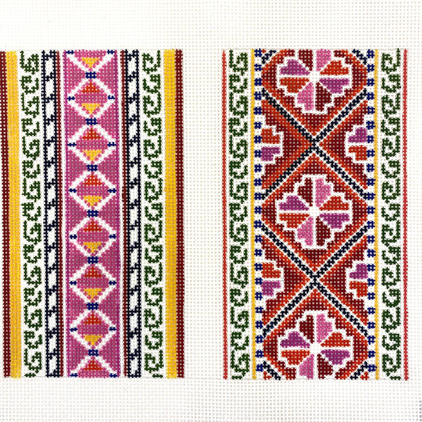 Hmong Eyeglass Case Needlepoint Canvas