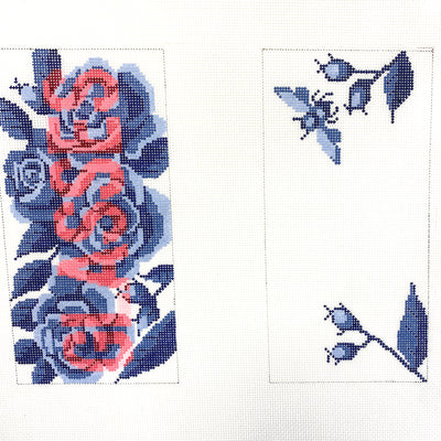 Rose Colored Glasses Needlepoint Canvas Needlepoint Canvas