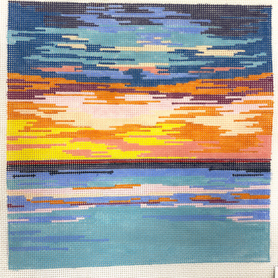 Sunset Needlepoint Canvas