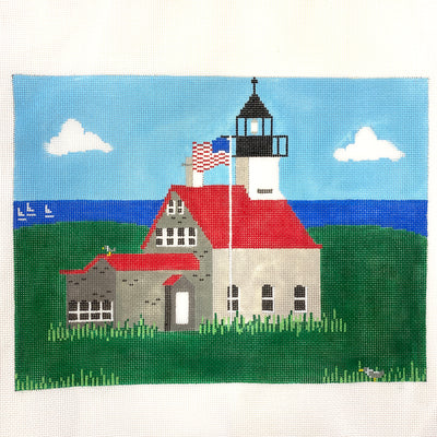 North Light, Block Island Needlepoint Canvas