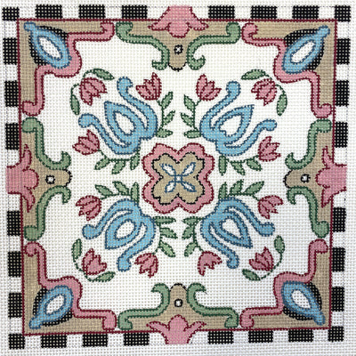 Indian Design #2 Needlepoint Canvas