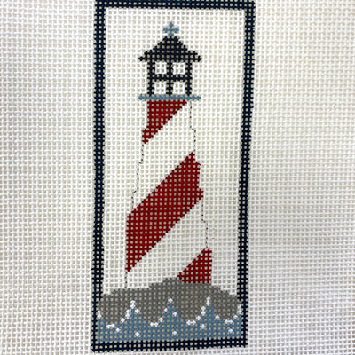 Red Lighthouse Needlepoint Canvas