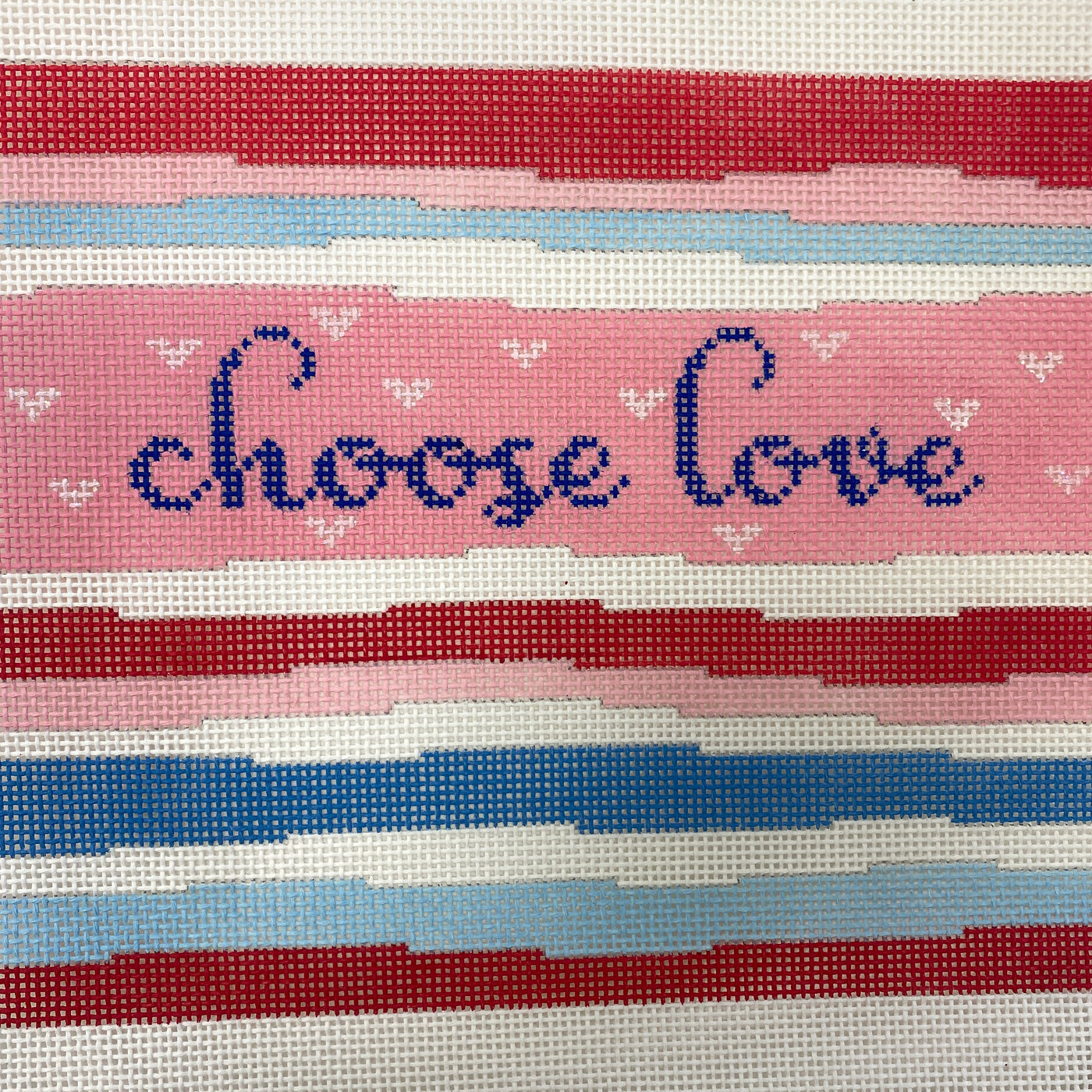 Choose Love Needlepoint Canvas