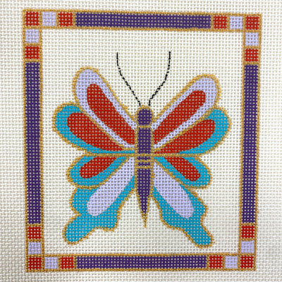Craftsman Butterfly Needlepoint Canvas