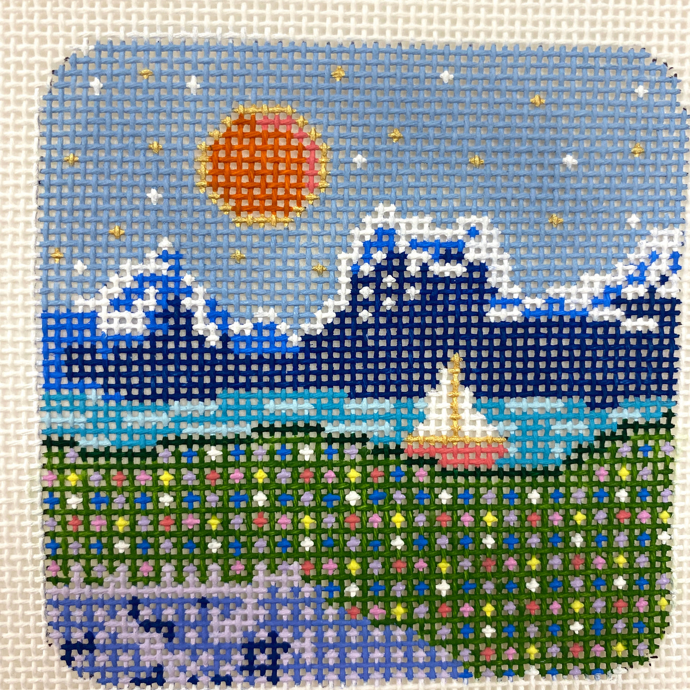 Perfect Day Needlepoint Canvas