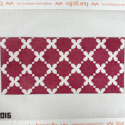 Pink Mosaic Tiles Size BB Insert Needlepoint Canvas