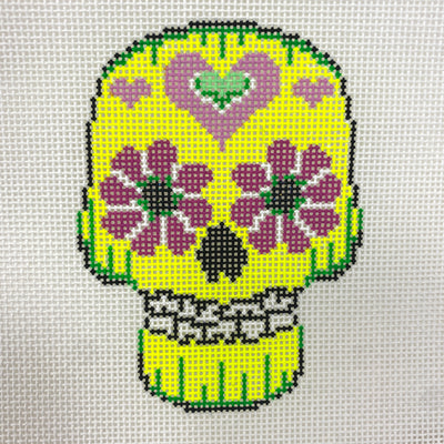 Sugar Skull A158 Needlepoint Canvas