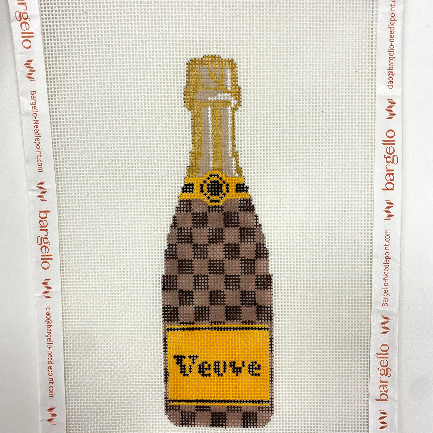 Veuve Bottle - Louis Needlepoint Canvas