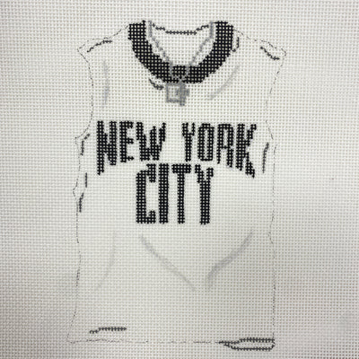 New York City Jersey Needlepoint Canvas