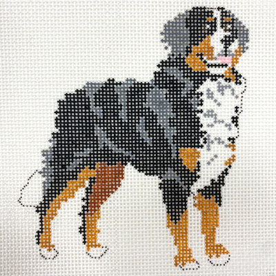Bernese Mountain Dog Needlepoint Canvas