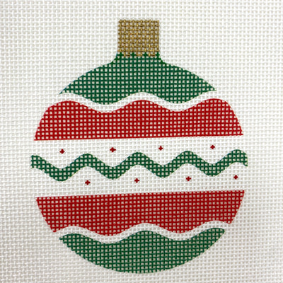 Classic Flair Ornament Needlepoint Canvas