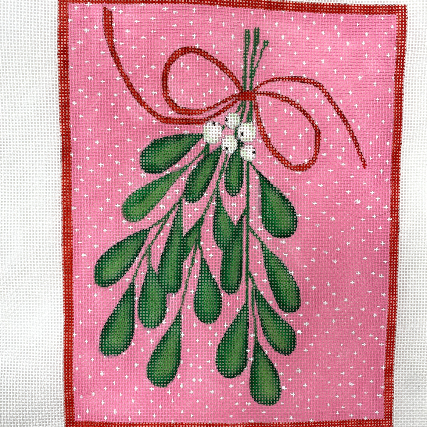 Mistletoe Needlepoint Canvas