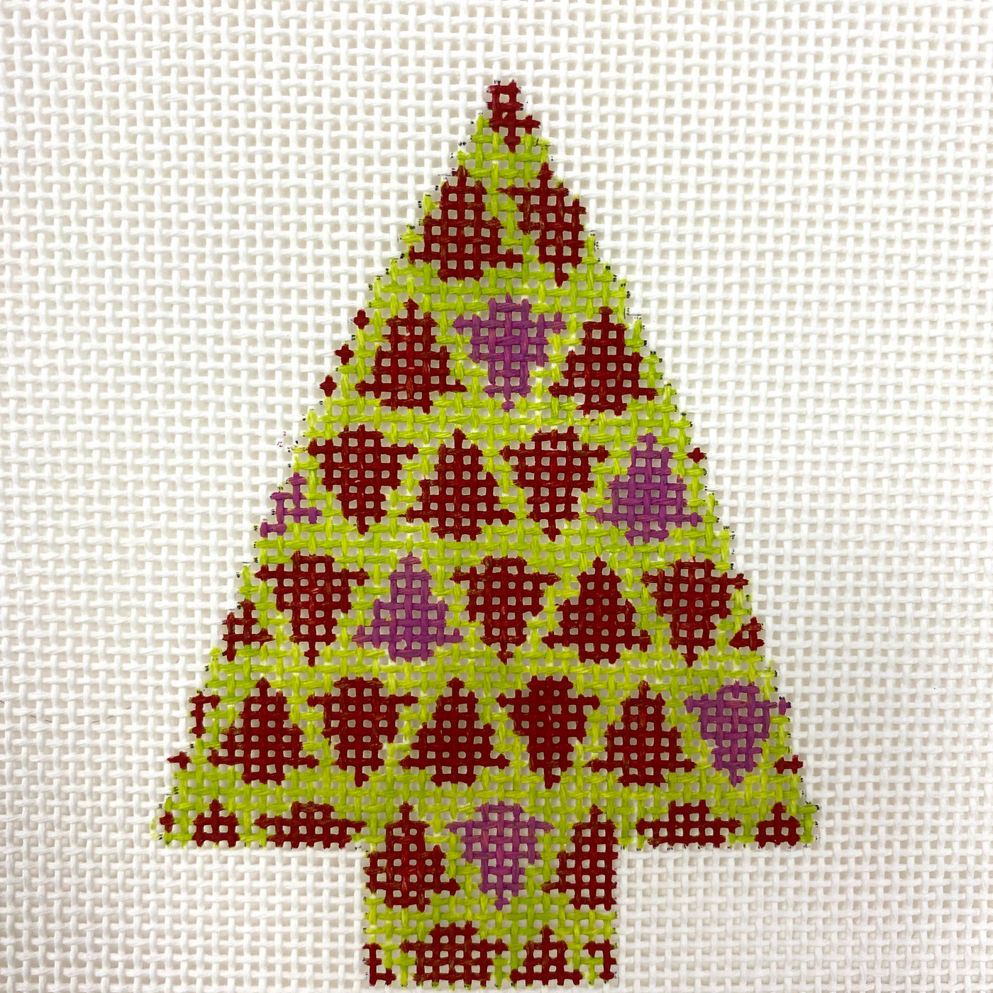 Tree with trees Ornament Needlepoint Canvas
