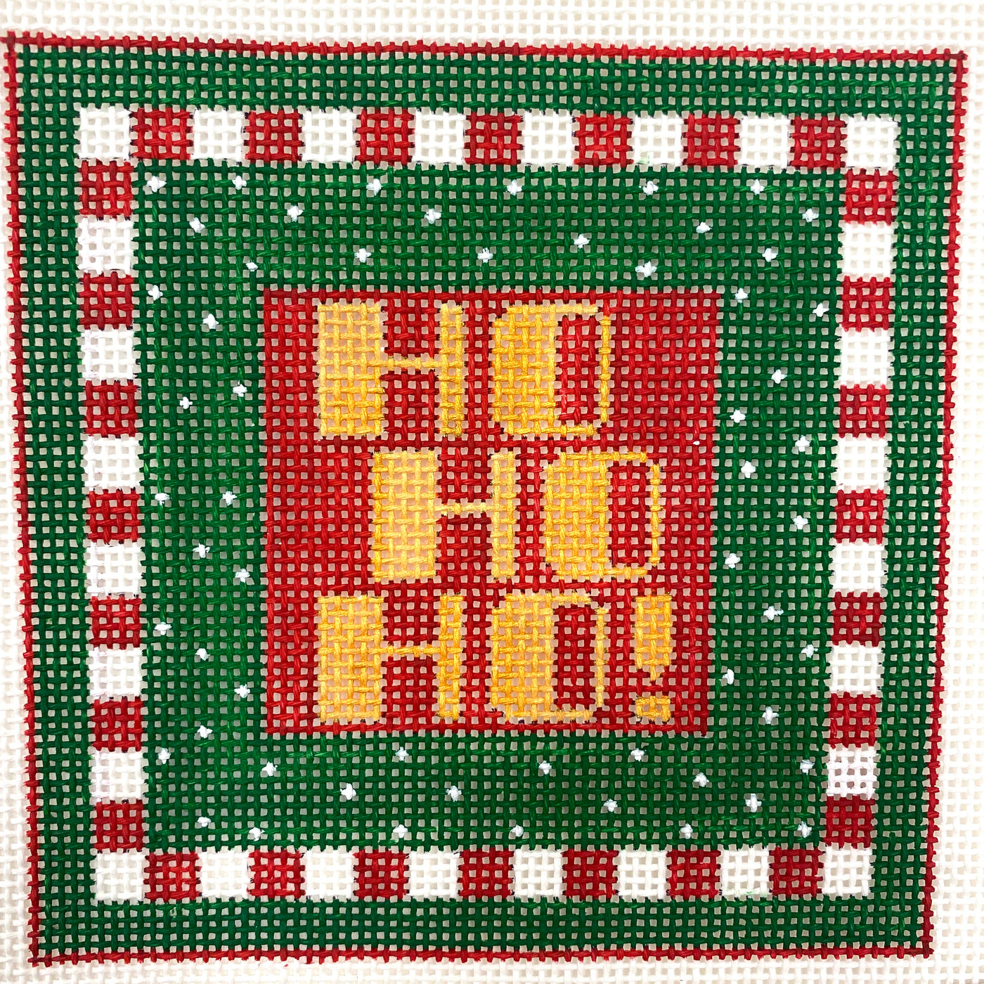 Ho Ho Ho Needlepoint Canvas