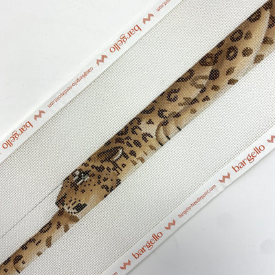 Snow Leopard Belt Needlepoint Canvas