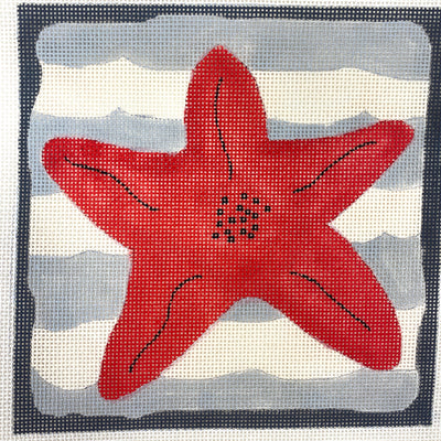 Starfish Needlepoint Canvas