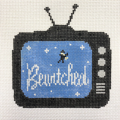 Retro TV- Bewitched Needlepoint Canvas