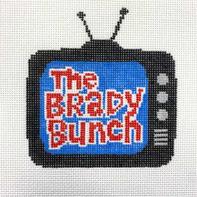 Retro TV - Brady Bunch Needlepoint Canvas