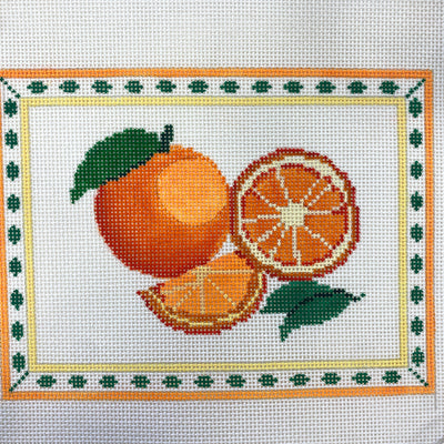 Oranges Needlepoint Canvas