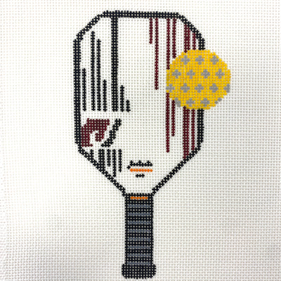 Pickle Ball Needlepoint Canvas