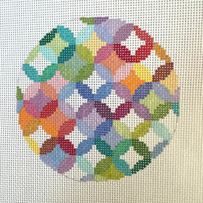 Quilt Ring Round Needlepoint Canvas