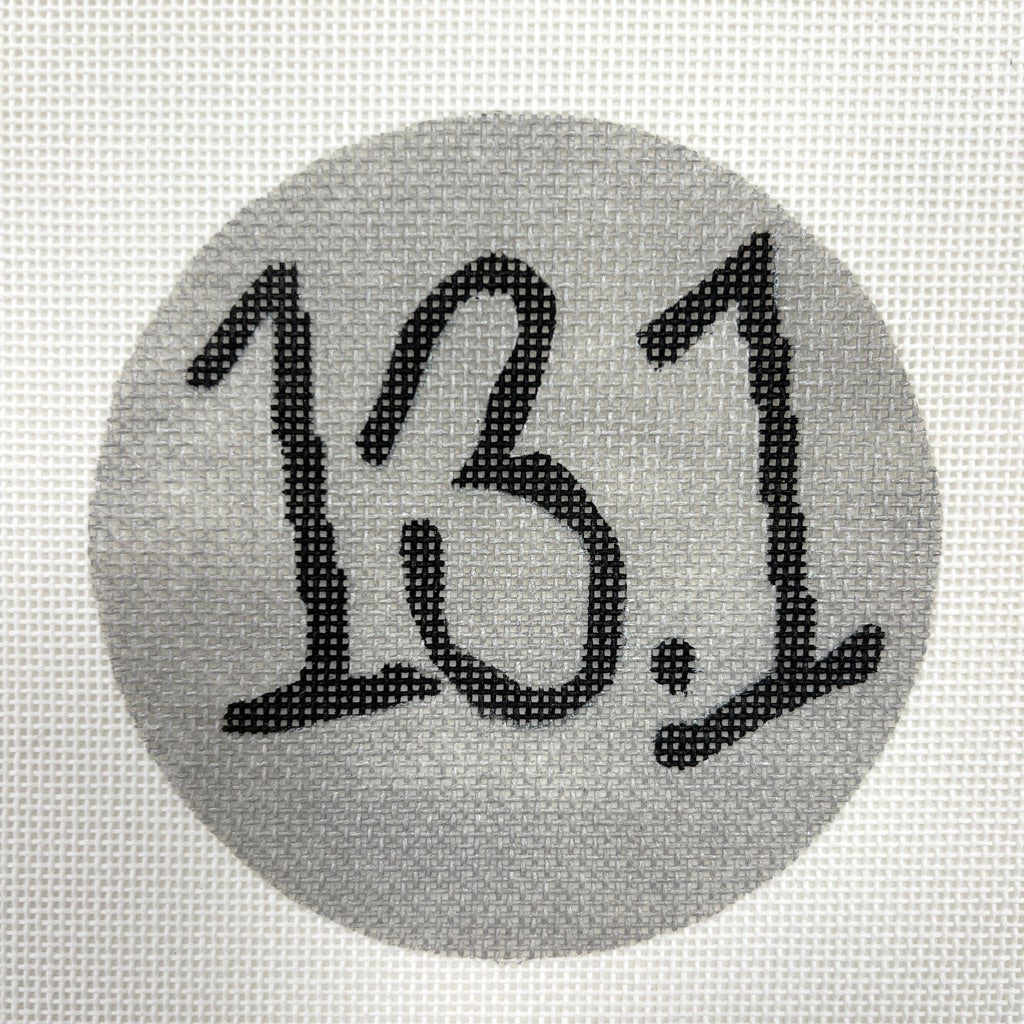 13.1 Round, Ornament Size Needlepoint Canvas