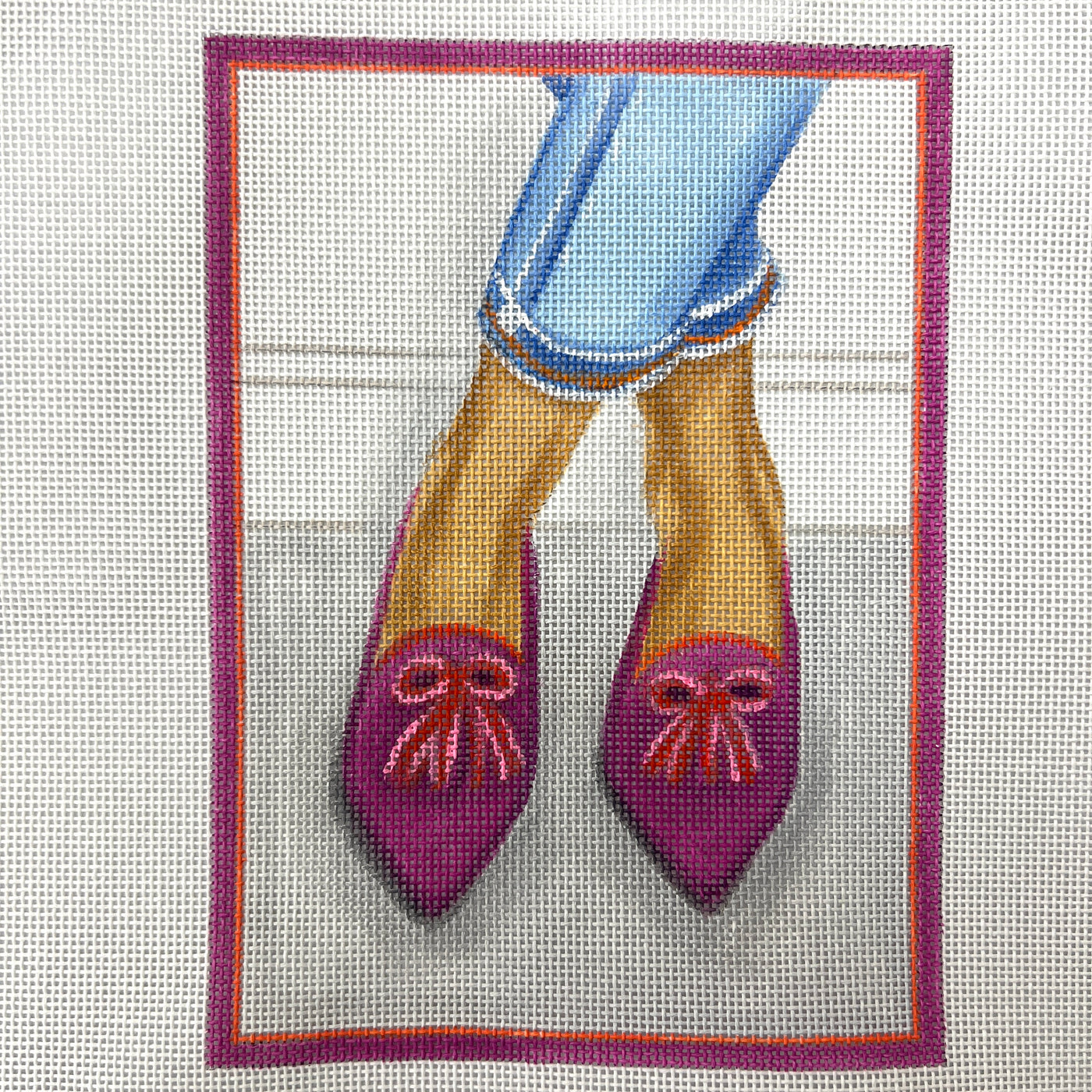Here's Looking at Shoe - Point Flats with Tassels