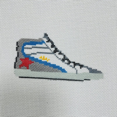 GG Star High Top needlepoint canvas - Bargello Needlepoint