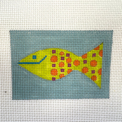Fishy Insert Needlepoint Canvas