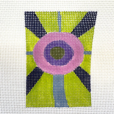 Colorful Whimsical Insert Needlepoint Canvas